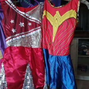 Unlisted Superhero Costume Set - Red, Blue, and Gold